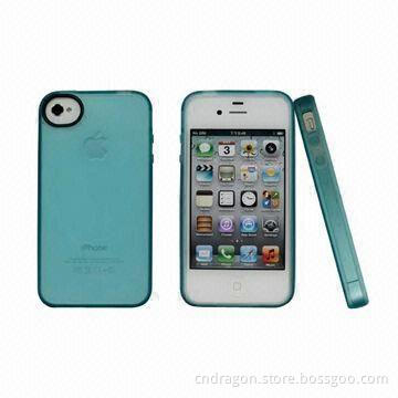 Dual-color TPU Cases for iPhone 4S, Easy to Install and Remove, Various Colors Available